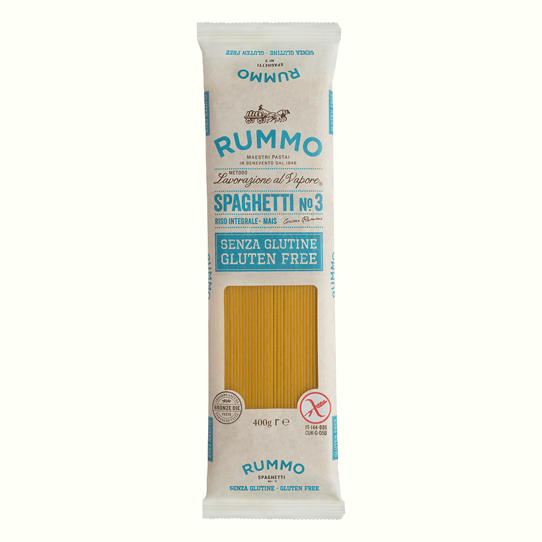 SPAGHETTI N°3 GLUTEN FREE (400 grs)
