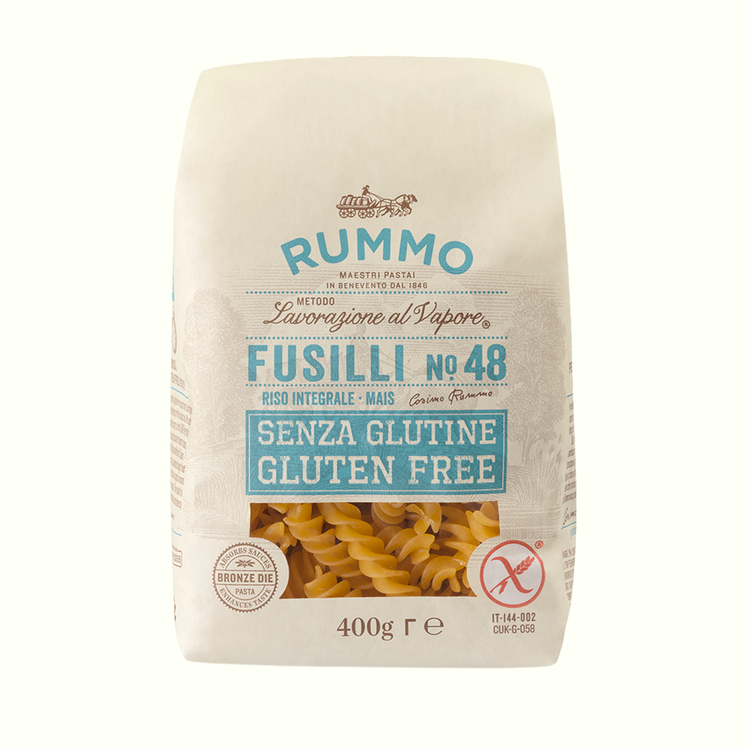 FUSILLI N°48 GLUTEN FREE (400 grs)