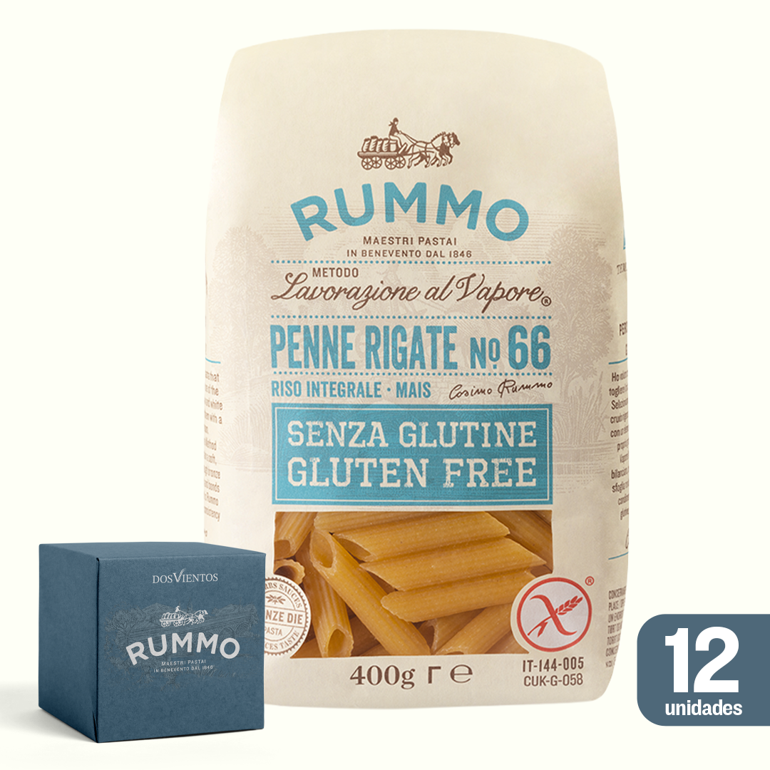 PENNE RIGATE N°66 GLUTEN FREE (12 UNIDADES)